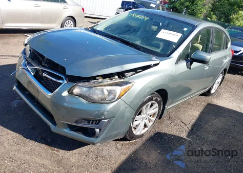 2015 Subaru Impreza 2.0I Premium z USA, uszkodzony, nr VIN JF1GPAC63FH245231